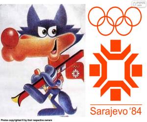 yapboz 1984 Kış Olimpiyatları Saraybosna